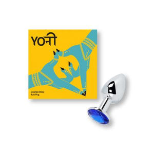 Small Jewelled Metal Butt Plug