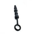 Black Silicone Anal Beads by Yoni