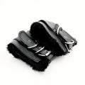 Furry Leather Ankle Cuffs