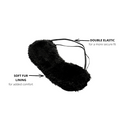 Furry Leather Blindfold