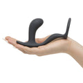 Cock Ring with Butt Plug - Slate In Hand